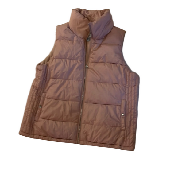 Old Navy Pink Puffer Vest - Picture 2 of 5